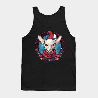 Sphynx Cat Xmas, Love Cats Tank Top